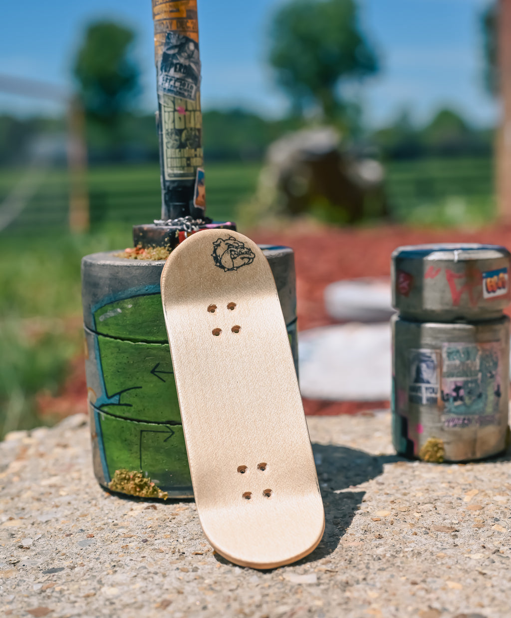 Maple Wood Fingerboard Deck (03M) SOLD