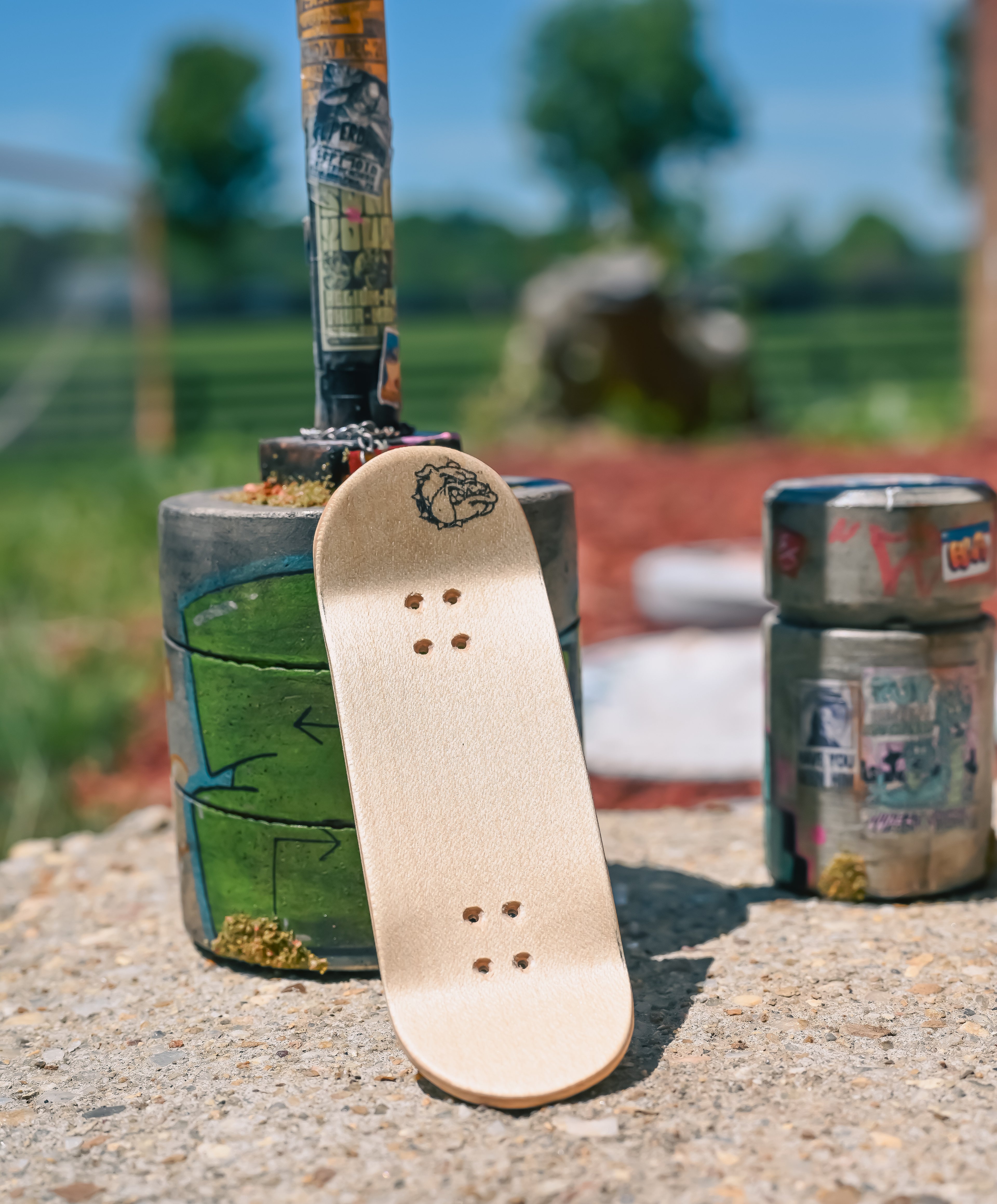 Maple Wood Fingerboard Deck (03M) SOLD