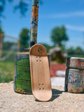 Exotic Wood Fingerboard Deck (TigerTeak2)