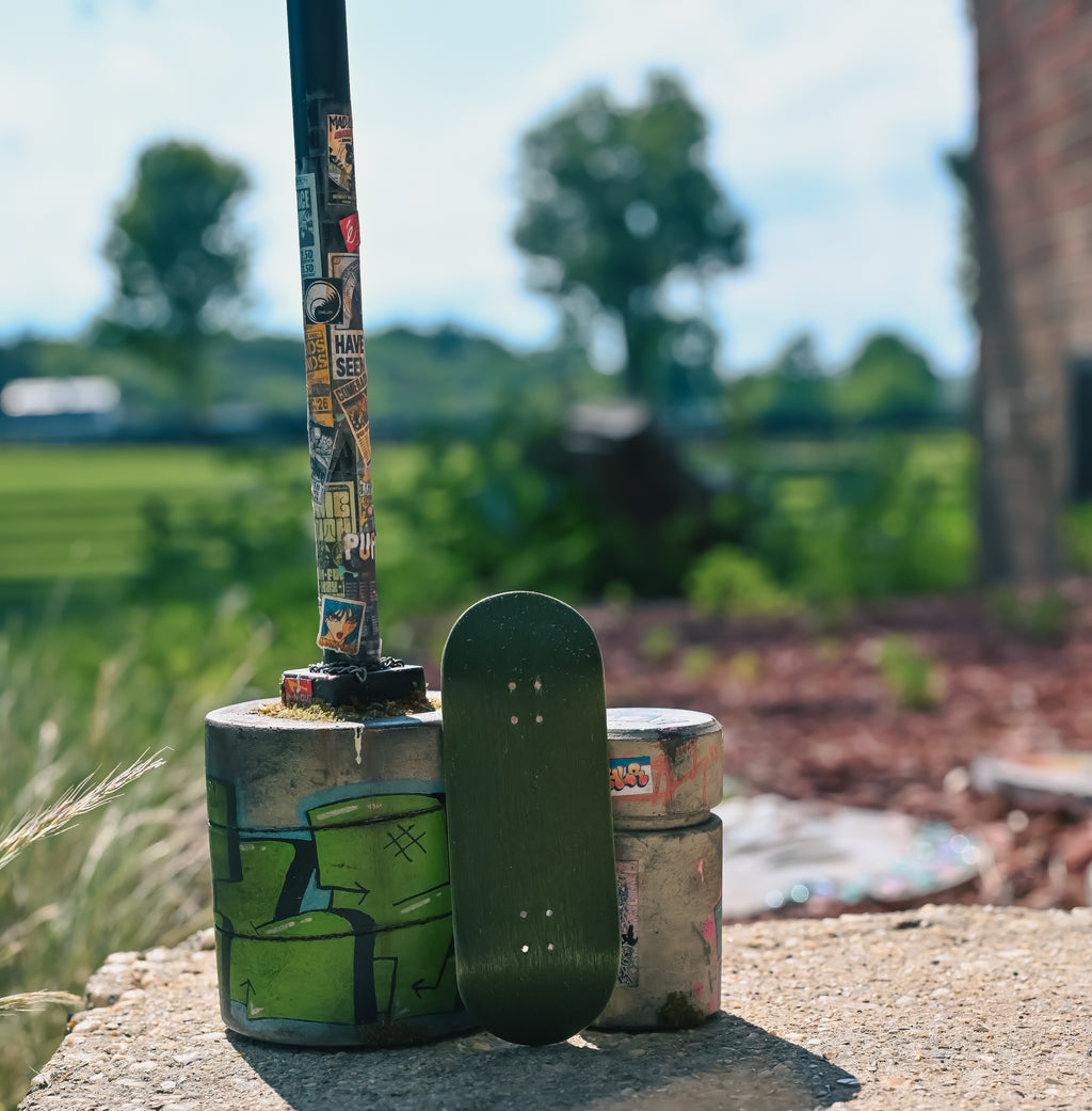 35mm Green Roo Board w/ Cherry Exotic mid