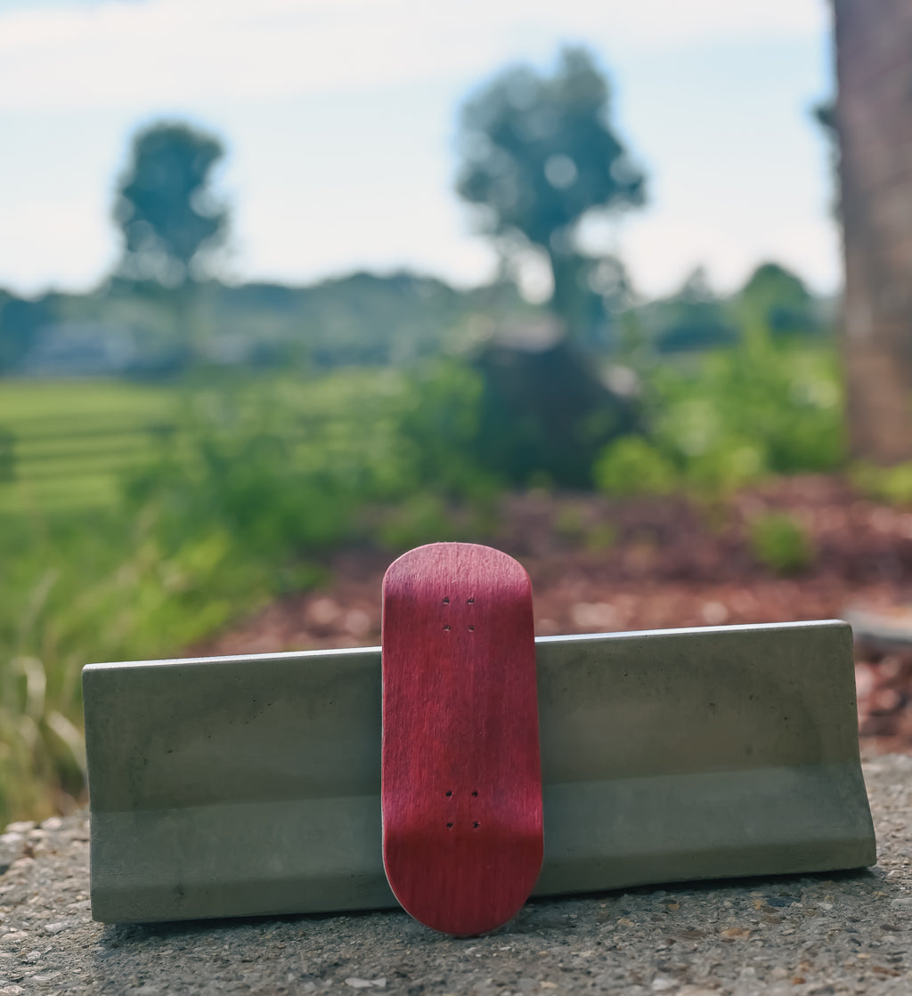 34mm Red/Blue Dyed Plies mid Blue SOLD