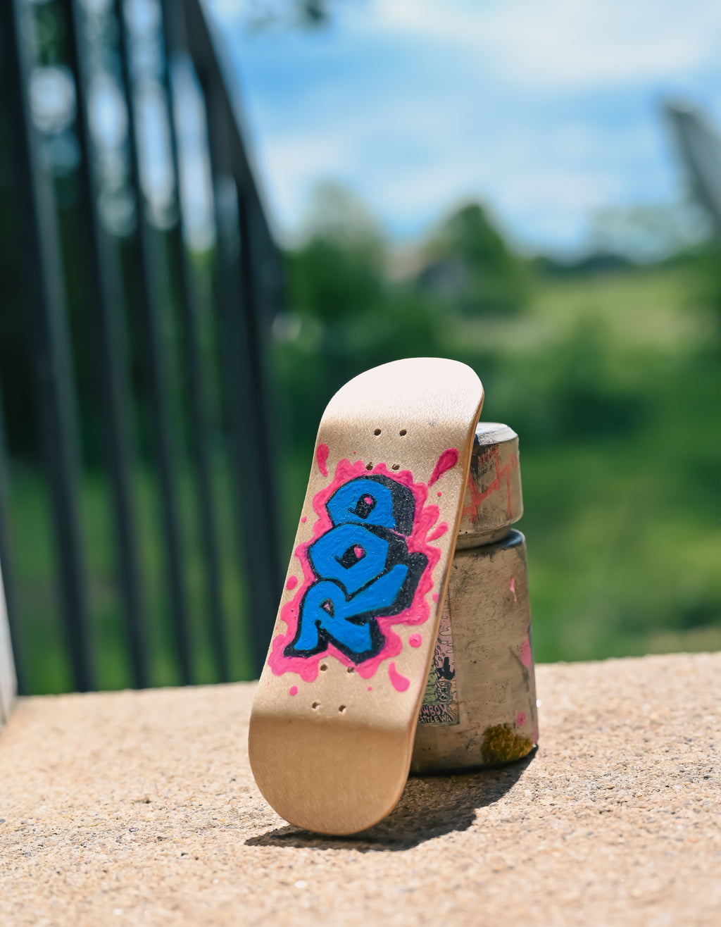 Hand Painted Maple Roo Board SOLD