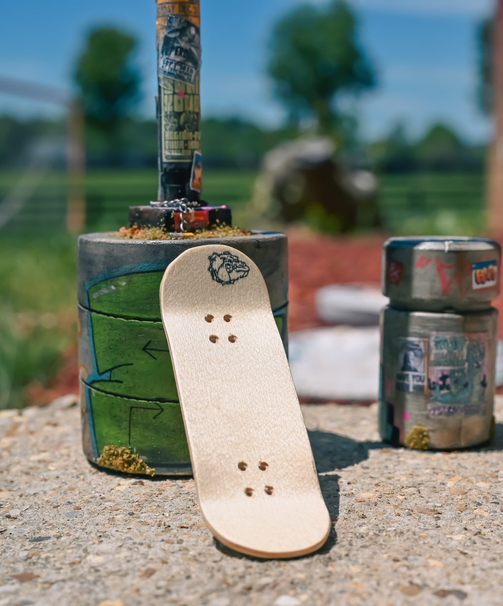 Maple Wood Fingerboard Deck (02M) SOLD