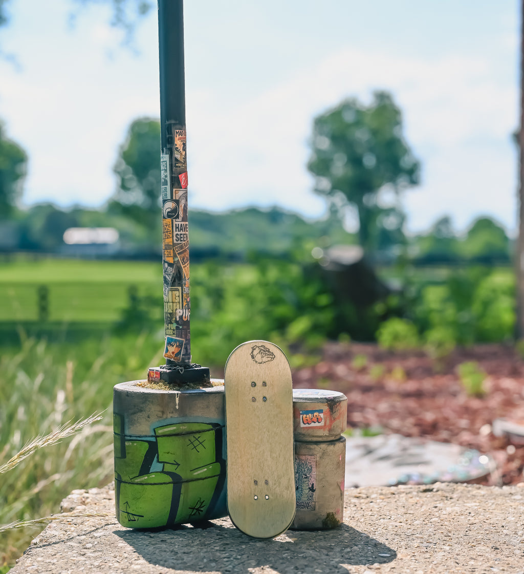 34mm Blue and Natural Roo Board w/ mid Green