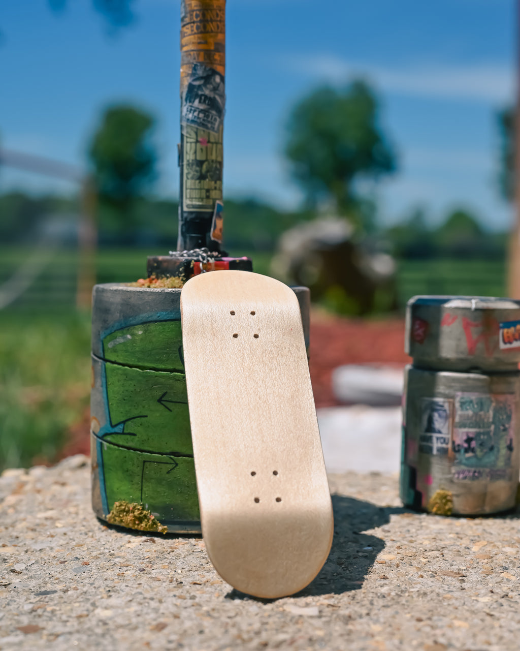 Maple Wood Fingerboard Deck (03M) SOLD