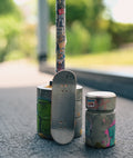 Maple Wood Gray/Red Dyed Plies Fingerboard SOLD