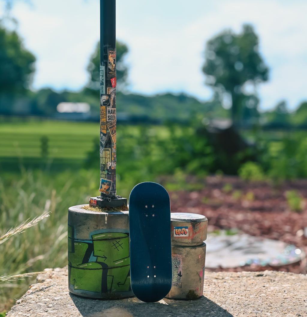 34mm Blue and Natural Roo Board w/ mid Green