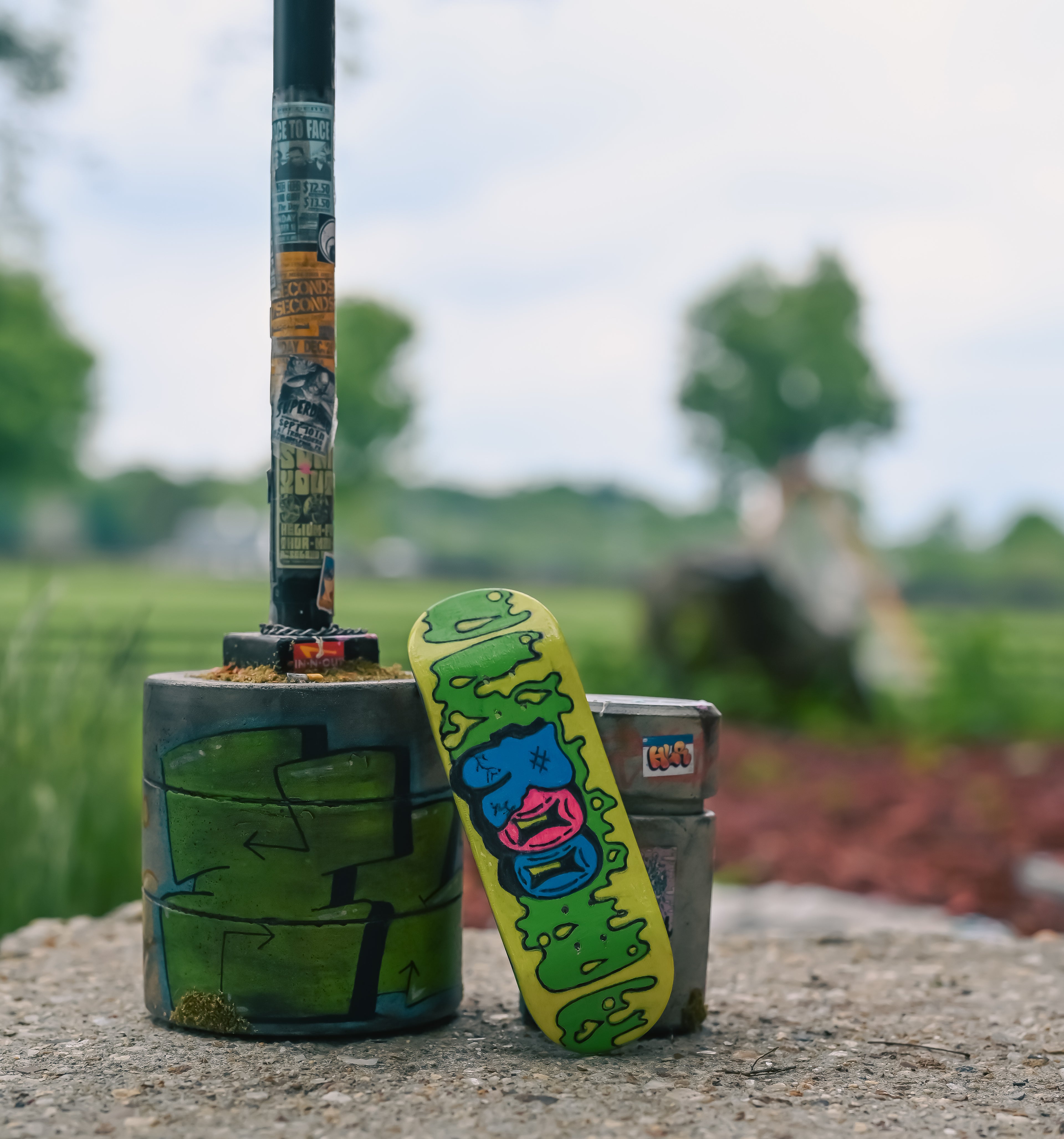 Hand Painted Roo Sour Bubble Gum Board