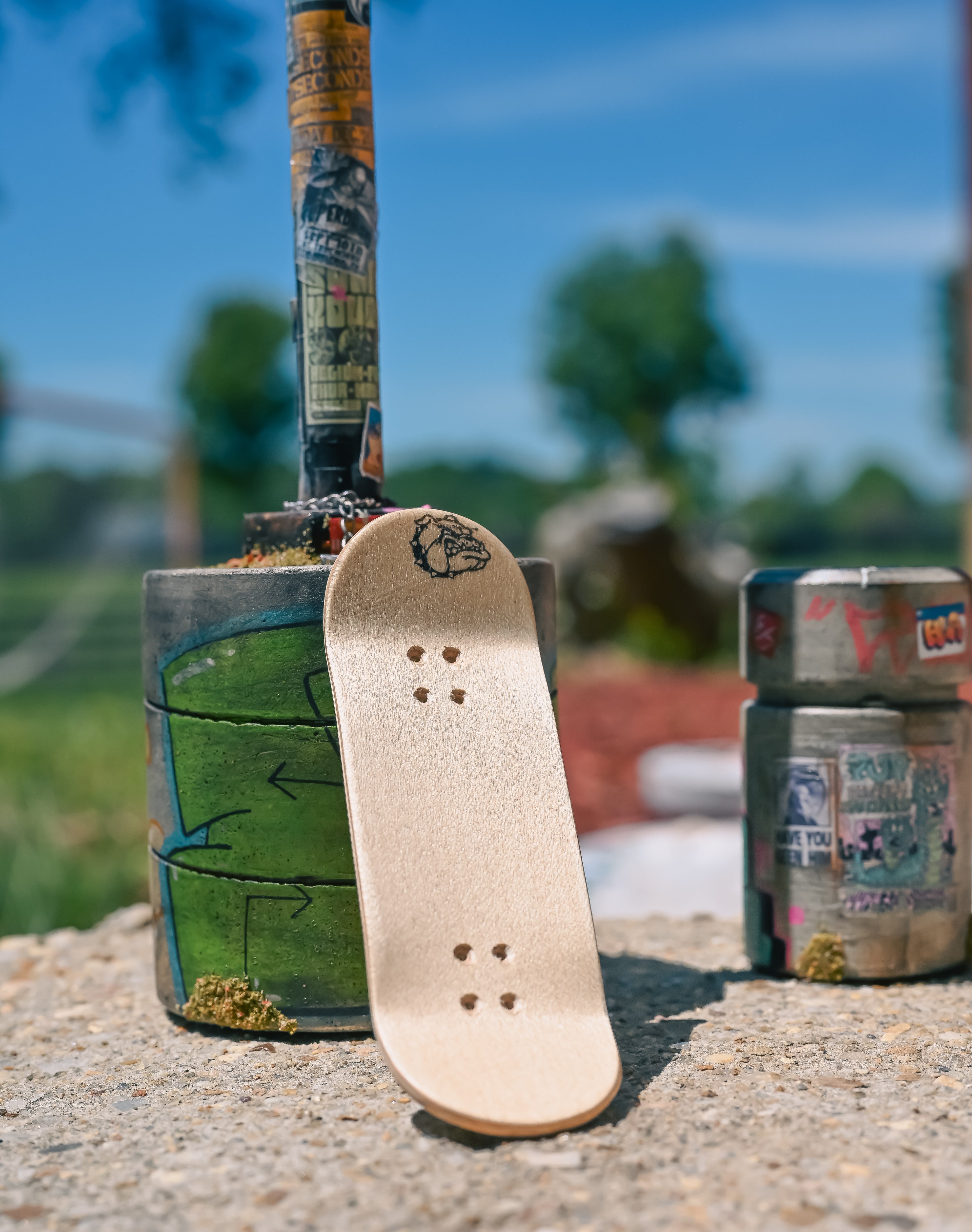 32mm Maple Wood Fingerboard Deck (01M) SOLD