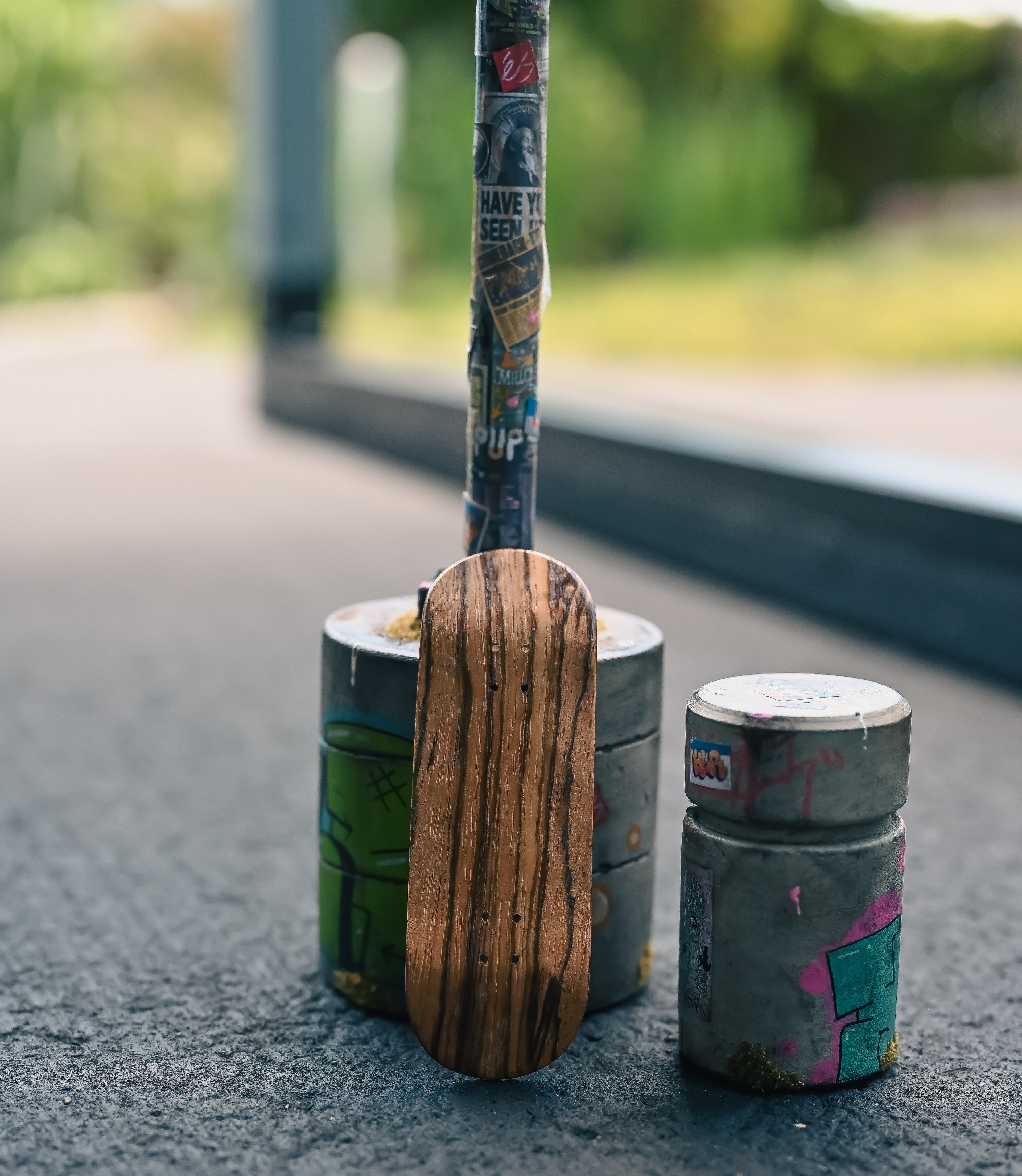 Exotic Wood Fingerboard Deck (Tigre) SOLD