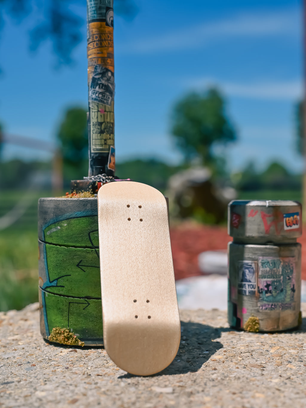 32mm Maple Wood Fingerboard Deck (01M) SOLD