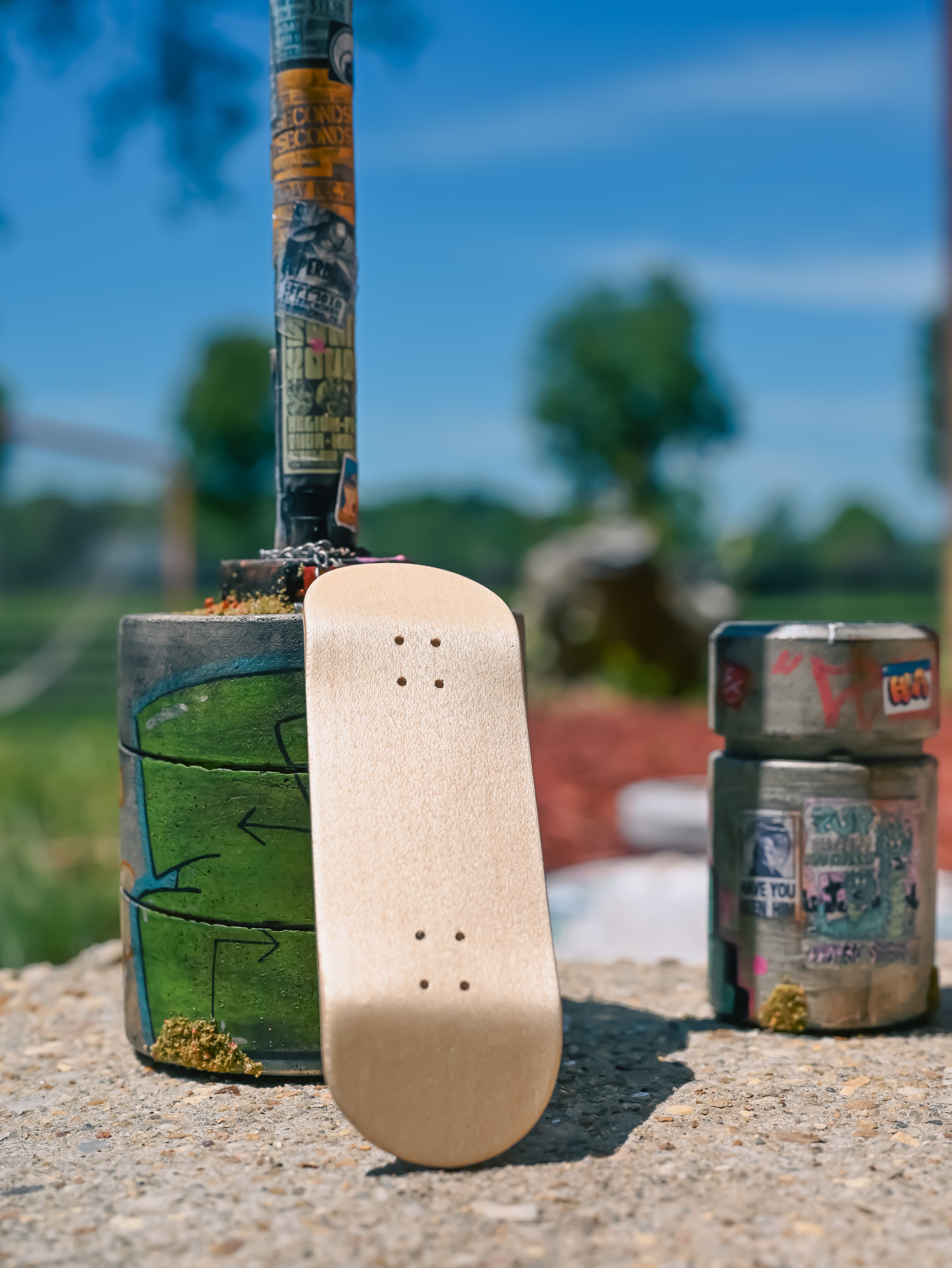 32mm Maple Wood Fingerboard Deck (01M) SOLD
